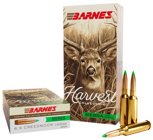 Barnes Bullets 32400 Harvest 6.5Creedmoor 140gr Sierra Tipped GameKing 20 Per Box/10 Case Barnes Bullets 32400 Harvest 6.5Creedmoor 140gr Sierra Tipped GameKing 20 Per Box/10 Case