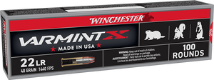 Winchester Ammo XHV22LR Super X 22LR 40gr Hyper Velocity Hollow Point Copper Plated 100 Per Box/20 Case Winchester Ammo XHV22LR Super X 22LR 40gr Hyper Velocity Hollow Point Copper Plated 100 Per Box/20 Case