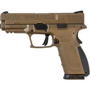 BRG BRG9 ELITE 9MM 4 FDE 16RD BRG BRG9 ELITE 9MM 4 FDE 16RD