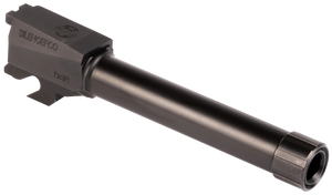 SilencerCo AC2486 Threaded Barrel 4.50" 9mm Luger, Black Nitride Stainless Steel, Fits Sig P320 Compact SilencerCo AC2486 Threaded Barrel 4.50" 9mm Luger, Black Nitride Stainless Steel, Fits Sig P320 Compact