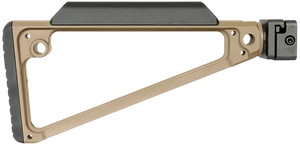 Midwest Industries MITRISFFDE Triangle Side Folding Stock Flat Dark Earth 6061 Aluminum Midwest Industries MITRISFFDE Triangle Side Folding Stock Flat Dark Earth 6061 Aluminum