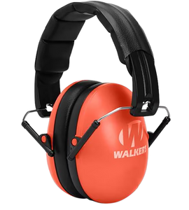 Walker's GWPFKDMCOR Youth Passive Muff 23 dB Over the Head Coral/Black Polymer Walker's GWPFKDMCOR Youth Passive Muff 23 dB Over the Head Coral/Black Polymer