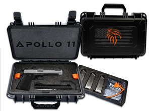 Live Free Armory LFAPF812076 Apollo 11 9mm 17+1 4.15" 416 Stainless Steel Slide Elite Gray Cerakote Black Polymer Grip Live Free Armory LFAPF812076 Apollo 11 9mm 17+1 4.15" 416 Stainless Steel Slide Elite Gray Cerakote Black Polymer Grip