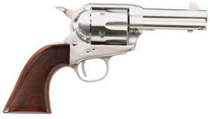 Taylors & Company 550818 Runnin Iron 45 Colt (LC) Caliber with 3.50" Barrel, 6rd Capacity Cylinder, Overall Stainless Steel Finish & Checkered Walnut Grip Taylors & Company 550818 Runnin Iron 45 Colt (LC) Caliber with 3.50" Barrel, 6rd Capacity Cylinder, Overall Stainless Steel Finish & Checkered Walnut Grip