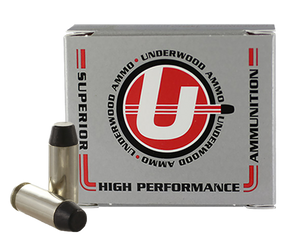 Underwood Ammo 10mm 220gr Hard Cast Flat Nose 20 Round Box Underwood Ammo 10mm 220gr Hard Cast Flat Nose 20 Round Box