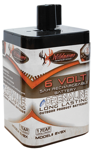 Wildgame Innovations WGIWGIBT0014 Spring Style Rechargeable Battery Black/Tan 6.0 Volts 5 mAh Wildgame Innovations WGIWGIBT0014 Spring Style Rechargeable Battery Black/Tan 6.0 Volts 5 mAh