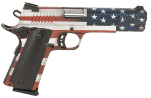 Citadel CIT45FSPUSA M1911 Government 45 ACP 8+1, 5" Stainless Steel Barrel, American Flag Cerakote Serrated Steel Slide, Steel Frame w/Beavertail, Ambidextrous Citadel CIT45FSPUSA M1911 Government 45 ACP 8+1, 5" Stainless Steel Barrel, American Flag Cerakote Serrated Steel Slide, Steel Frame w/Beavertail, Ambidextrous