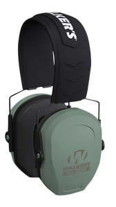Walker's GWPRSMPASSGN Razor Slim Passive Muff 27 dB Over the Head Sage Green/Black Polymer Walker's GWPRSMPASSGN Razor Slim Passive Muff 27 dB Over the Head Sage Green/Black Polymer
