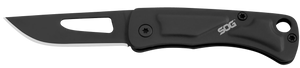 S.O.G SOG-CE1002-C Centi I 1.40" Folding Straight Back Plain Black Hardcased Stainless Steel Blade/Black Stainless Steel Handle S.O.G SOG-CE1002-C Centi I 1.40" Folding Straight Back Plain Black Hardcased Stainless Steel Blade/Black Stainless Steel Handle