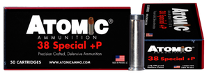 Atomic Ammunition 419 Pistol Precision Craft 38Special +P 148gr Lead Hollow Point 50 Per Box/10 Case Atomic Ammunition 419 Pistol Precision Craft 38Special +P 148gr Lead Hollow Point 50 Per Box/10 Case