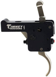 Timney Triggers 60916 Featherweight Deluxe Curved Trigger with 3 lbs Draw Weight & Black/Nickel Finish for Howa 1500 Timney Triggers 60916 Featherweight Deluxe Curved Trigger with 3 lbs Draw Weight & Black/Nickel Finish for Howa 1500