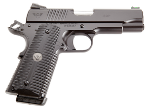 Wilson Combat ACPCOM9 ACP Commander 9mm Luger 10+1 4.25" Stainless Match Grade Barrel, Black Serrated Carbon Steel Slide, Black Armor-Tuff Carbon Steel Frame w/Beavertail, Black G10 Eagle Claw Grip Wilson Combat ACPCOM9 ACP Commander 9mm Luger 10+1 4.25" Stainless Match Grade Barrel, Black Serrated Carbon Steel Slide, Black Armor-Tuff Carbon Steel Frame w/Beavertail, Black G10 Eagle Claw Grip