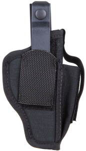 Blackhawk 40AM01BK Multi-Use IWB/OWB Size 01 Black Nylon Belt Clip Fits Medium Autos Fits 3-4" Barrel Ambidextrous Blackhawk 40AM01BK Multi-Use IWB/OWB Size 01 Black Nylon Belt Clip Fits Medium Autos Fits 3-4" Barrel Ambidextrous