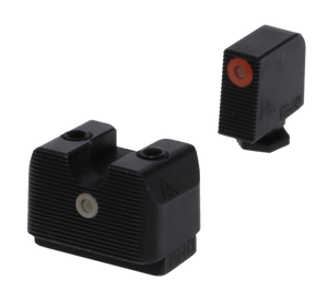 Rival Arms RA4A231G In-Line MOS Night Sights for G17/G19 Green Tritium Orange Outline Front Sight-Green Tritium White Outline Rear Sight Rival Arms RA4A231G In-Line MOS Night Sights for G17/G19 Green Tritium Orange Outline Front Sight-Green Tritium White Outline Rear Sight
