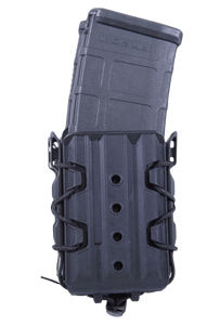 High Speed Gear 162R01BK X2R Taco V2 Mag Pouch Double, Black Polymer, Belt Clip/MOLLE U-Mount, Compatible w/ AR/AK Rifle Mags High Speed Gear 162R01BK X2R Taco V2 Mag Pouch Double, Black Polymer, Belt Clip/MOLLE U-Mount, Compatible w/ AR/AK Rifle Mags
