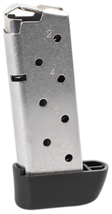 Kimber Mfg, Inc 1200845A Micro 9 7rd Extended 9mm Luger Silver Stainless Steel Kimber Mfg, Inc 1200845A Micro 9 7rd Extended 9mm Luger Silver Stainless Steel