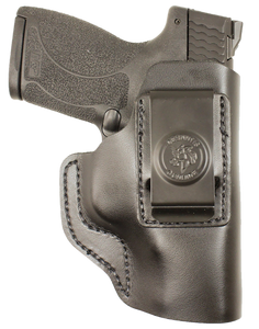 DeSantis Gunhide 031BA5EZ0 Insider IWB Black Leather Belt Clip Fits S&W M&P 45/Shield M2.0 9/40 Right Hand DeSantis Gunhide 031BA5EZ0 Insider IWB Black Leather Belt Clip Fits S&W M&P 45/Shield M2.0 9/40 Right Hand
