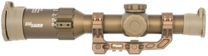 Sig Sauer Electro-Optics SOT61DVO Tango6T DVO Flat Dark Earth 1-6x 24mm 30mm Tube Illuminated DWLR-556 Reticle Sig Sauer Electro-Optics SOT61DVO Tango6T DVO Flat Dark Earth 1-6x 24mm 30mm Tube Illuminated DWLR-556 Reticle