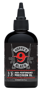 Hoppe's HBL4 Black Precision Oil Lubricates Prevents Rust & Corrosion 4 oz. Squeeze Bottle Hoppe's HBL4 Black Precision Oil Lubricates Prevents Rust & Corrosion 4 oz. Squeeze Bottle