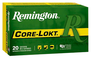 Remington Ammunition 27844 Core-Lokt 308Win 180gr Soft Point Core-Lokt 20 Per Box/10 Case Remington Ammunition 27844 Core-Lokt 308Win 180gr Soft Point Core-Lokt 20 Per Box/10 Case