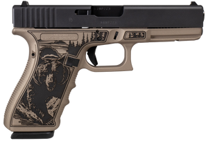 Glock UG2050204NKODAK G20 Gen4 Full Size Frame 15+1 4.61" Black Steel Barrel, Black Cerakote Steel Serrated Slide, Rose Gold w/Kodiak Polymer Frame w/Picatinny Rail, Ambidextrous Glock UG2050204NKODAK G20 Gen4 Full Size Frame 15+1 4.61" Black Steel Barrel, Black Cerakote Steel Serrated Slide, Rose Gold w/Kodiak Polymer Frame w/Picatinny Rail, Ambidextrous