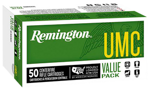 Remington Ammunition 23906 UMC Value Pack 223Rem 45gr Jacketed Hollow Point 50 Per Box/8 Case Remington Ammunition 23906 UMC Value Pack 223Rem 45gr Jacketed Hollow Point 50 Per Box/8 Case