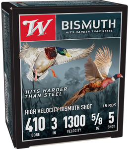 Winchester Ammo SWB4135XV 410Gauge 3" 9/16oz 5Shot 15 Per Box/10 Case Winchester Ammo SWB4135XV 410Gauge 3" 9/16oz 5Shot 15 Per Box/10 Case