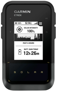 Garmin 0100278200 eTrex Solar GPS/Smart Features, 28MB Memory Black 2.20" Transflective/Monochrome Display, Compatible w/Garmin Explore App Garmin 0100278200 eTrex Solar GPS/Smart Features, 28MB Memory Black 2.20" Transflective/Monochrome Display, Compatible w/Garmin Explore App