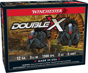 Winchester Ammo STH12355 Double X High Velocity Turkey 12Gauge 3.50" 2oz 5Shot 10 Per Box/10 Case Winchester Ammo STH12355 Double X High Velocity Turkey 12Gauge 3.50" 2oz 5Shot 10 Per Box/10 Case