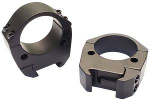Talley TMS35H Modern Sporting Black Anodized Aluminum 35mm Tube High Picatinny Rail 0 MOA Talley TMS35H Modern Sporting Black Anodized Aluminum 35mm Tube High Picatinny Rail 0 MOA