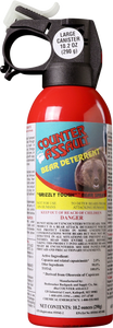 Counter Assault 15067034 Bear Spray Capsaicin Range 32 ft-7 Seconds 10.20 oz Counter Assault 15067034 Bear Spray Capsaicin Range 32 ft-7 Seconds 10.20 oz