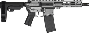 CMMG 30AF20ATNG Banshee Mk4 300 Blackout 30+1 8" Black Nitride Threaded Barrel, M-LOK Handguard, Tungsten Cerakote Aluminum Receiver w/Picatinny Rail, Black Polymer CMMG RipBrace, CMMG Zeroed Grip CMMG 30AF20ATNG Banshee Mk4 300 Blackout 30+1 8" Black Nitride Threaded Barrel, M-LOK Handguard, Tungsten Cerakote Aluminum Receiver w/Picatinny Rail, Black Polymer CMMG RipBrace, CMMG Zeroed Grip
