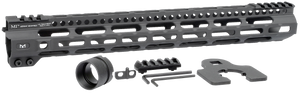 Midwest Industries MICRLW15 Combat Lightweight AR-15 Black Hardcoat Anodized Aluminum/Polymer 15" Picatinny/M-LOK Midwest Industries MICRLW15 Combat Lightweight AR-15 Black Hardcoat Anodized Aluminum/Polymer 15" Picatinny/M-LOK
