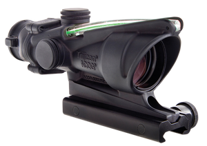 Trijicon 100218 ACOG Black Hardcoat Anodized 4x 32mm Illuminated Green Chevron .223/5.56 BDC Reticle Trijicon 100218 ACOG Black Hardcoat Anodized 4x 32mm Illuminated Green Chevron .223/5.56 BDC Reticle