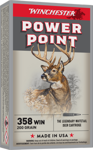 Winchester Ammo X3582 Power-Point 358Win 200gr 20 Per Box/10 Case Winchester Ammo X3582 Power-Point 358Win 200gr 20 Per Box/10 Case