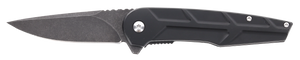 Schrade 1159329 Reckon 3.25" Folding Drop Point Plain Dark Stonewash D2 Steel Blade 4.40" Black Aluminum Handle Schrade 1159329 Reckon 3.25" Folding Drop Point Plain Dark Stonewash D2 Steel Blade 4.40" Black Aluminum Handle