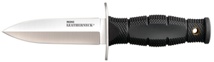 Cold Steel CS39LSAC Leatherneck Double Edge Mini 3.50" Fixed Plain 8Cr13MoV SS Blade/3.25" Black Deep Checkered w/Double Quillon Guard Kray-Ex Handle Includes Sheath Cold Steel CS39LSAC Leatherneck Double Edge Mini 3.50" Fixed Plain 8Cr13MoV SS Blade/3.25" Black Deep Checkered w/Double Quillon Guard Kray-Ex Handle Includes Sheath
