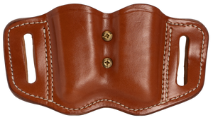 1791 Gunleather MAGF22CBRA MAG-F Double Mag Holster Classic Brown Leather Belt Slide Compatible w/ Double Stack Ambidextrous 1791 Gunleather MAGF22CBRA MAG-F Double Mag Holster Classic Brown Leather Belt Slide Compatible w/ Double Stack Ambidextrous