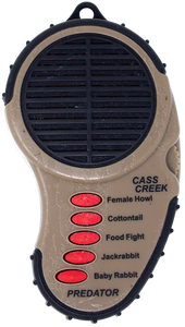 Cass Creek 010 Ergo Electronic Predator Call, 5 Authentic Calls, Brown Plastic, Includes Belt Clip Cass Creek 010 Ergo Electronic Predator Call, 5 Authentic Calls, Brown Plastic, Includes Belt Clip