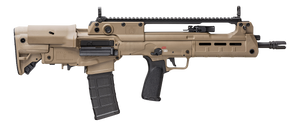 Springfield Armory HL916556F Hellion Bullpup 5.56x45mm NATO 30+1 16", FDE, 4 Prong Flash Hider, 5 Position Adjustable Stock w/Cheek Riser, Black Bravo Mod 3 Grip, Ambi Controls/Reversible Case Ejector Springfield Armory HL916556F Hellion Bullpup 5.56x45mm NATO 30+1 16", FDE, 4 Prong Flash Hider, 5 Position Adjustable Stock w/Cheek Riser, Black Bravo Mod 3 Grip, Ambi Controls/Reversible Case Ejector
