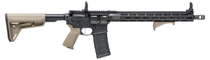Springfield Armory STV916556FPLC SAINT Victor 5.56x45mm NATO 10+1 16", Black Rec, FDE Magpul SL Stock & Grip, Flip-Up Sights, Includes Magpul Angled Grip Springfield Armory STV916556FPLC SAINT Victor 5.56x45mm NATO 10+1 16", Black Rec, FDE Magpul SL Stock & Grip, Flip-Up Sights, Includes Magpul Angled Grip