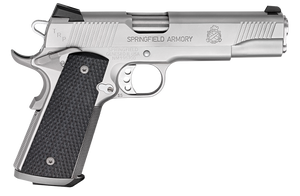Springfield Armory PC9107LCA18 1911 TRP *CA Compliant 45 ACP 7+1, 5" Match Grade Steel Steel Barrel, Serrated Slide & Frame w/Beavertail, Black G10 Grip Springfield Armory PC9107LCA18 1911 TRP *CA Compliant 45 ACP 7+1, 5" Match Grade Steel Steel Barrel, Serrated Slide & Frame w/Beavertail, Black G10 Grip