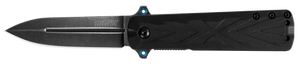 Kershaw 3960 Barstow 3" Folding Spear Point Plain Black Oxide Blackwash 8Cr13MoV SS Blade Black Glass-Filled Nylon Handle Includes Pocket Clip Kershaw 3960 Barstow 3" Folding Spear Point Plain Black Oxide Blackwash 8Cr13MoV SS Blade Black Glass-Filled Nylon Handle Includes Pocket Clip