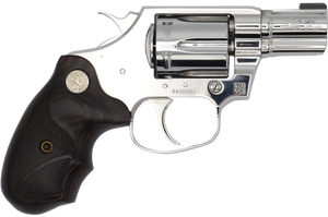 Colt Mfg COBRASS2BB Cobra Bright 38 Special +P 6 Shot 2" Mirror Polished Stainless Steel Barrel, Cylinder Mirror & Frame, Black Hogue Rubber w/Finger Grooves Grip Colt Mfg COBRASS2BB Cobra Bright 38 Special +P 6 Shot 2" Mirror Polished Stainless Steel Barrel, Cylinder Mirror & Frame, Black Hogue Rubber w/Finger Grooves Grip