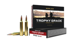 Nosler 60122 Trophy Grade Long-Range 26Nosler 142gr Nosler Spitzer AccuBond Long Range 20 Per Box/10 Case Nosler 60122 Trophy Grade Long-Range 26Nosler 142gr Nosler Spitzer AccuBond Long Range 20 Per Box/10 Case