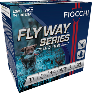 Fiocchi 1235ST1 Flyway 12Gauge 3.50" 1 3/8oz 1Shot 25 Per Box/10 Case Fiocchi 1235ST1 Flyway 12Gauge 3.50" 1 3/8oz 1Shot 25 Per Box/10 Case