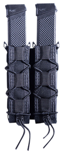 High Speed Gear 11EX02BK TACO Extended Mag Pouch Double, Black Nylon, Mounts to MOLLE & 2" Wide Belts High Speed Gear 11EX02BK TACO Extended Mag Pouch Double, Black Nylon, Mounts to MOLLE & 2" Wide Belts