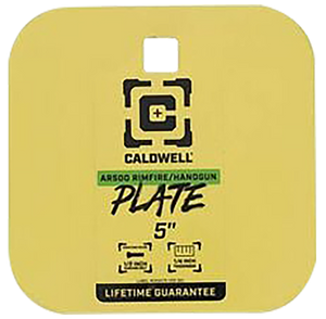 Caldwell 4002311 5" Rimfire/Handgun Yellow AR500 Steel Gong 1/4" Thick Caldwell 4002311 5" Rimfire/Handgun Yellow AR500 Steel Gong 1/4" Thick