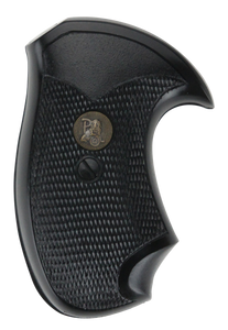 Pachmayr 02523 Compact Grip Checkered Black Rubber for Charter Arms Pachmayr 02523 Compact Grip Checkered Black Rubber for Charter Arms
