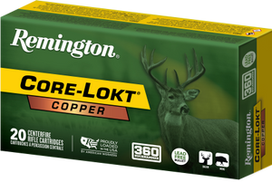 Remington Ammunition R20061 360Buckhammer 160gr Core-Lokt Tipped 20 Per Box/10 Case Remington Ammunition R20061 360Buckhammer 160gr Core-Lokt Tipped 20 Per Box/10 Case